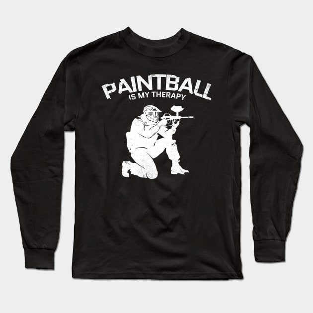 paintball Long Sleeve T-Shirt by Circle Project